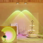 Compact Stick-on Sunset Lamp