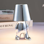 Muse Thinker Little Man Rechargeable Table Lamp
