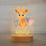 Personalized Name Animals Night Lights