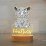 Personalized Name Animals Night Lights