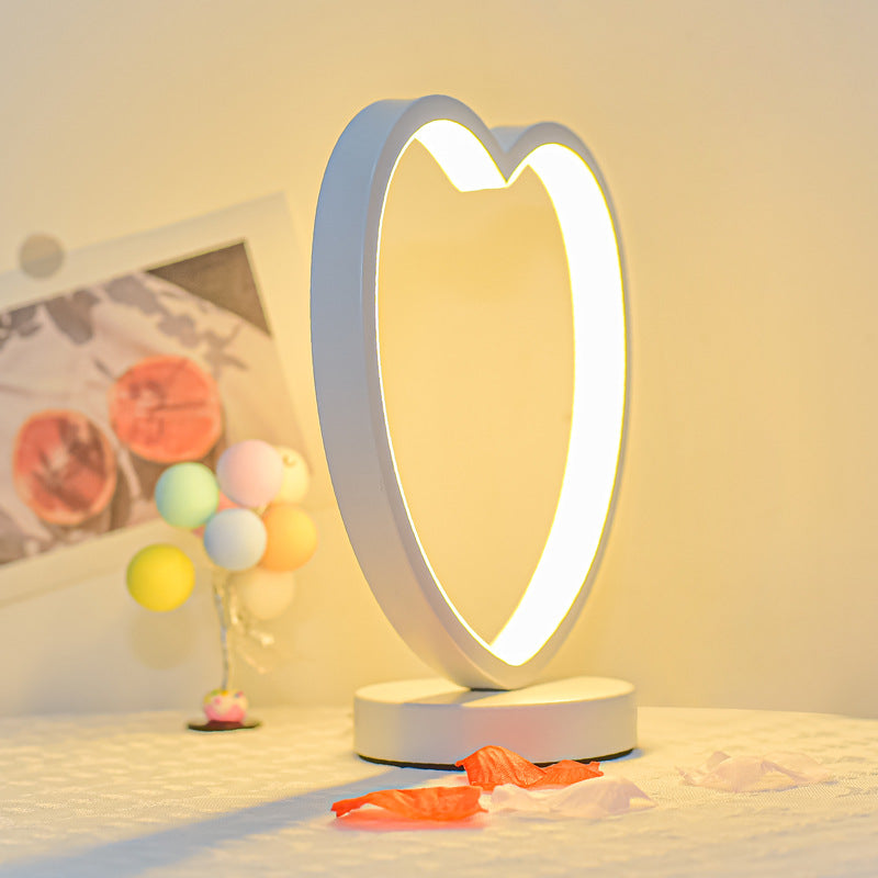 Circle LED Nightstand Lamp