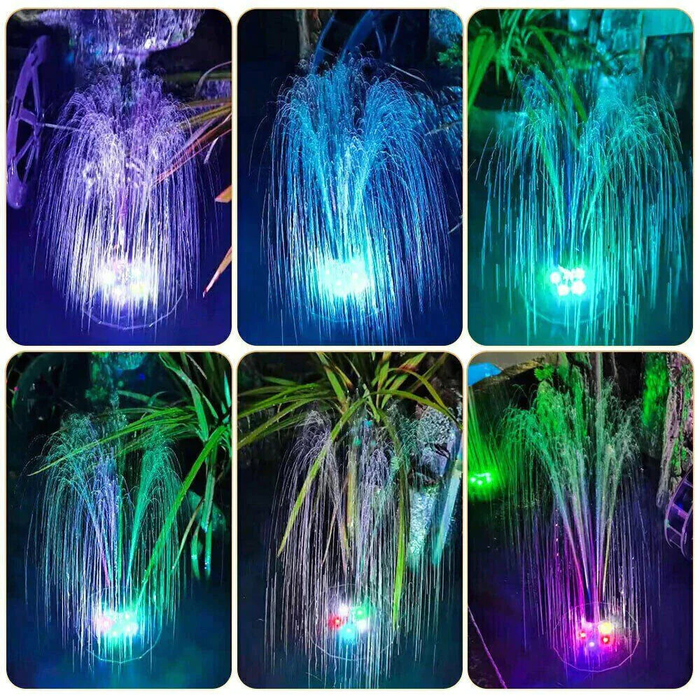 Floating Led Solar Powered Water Fountain