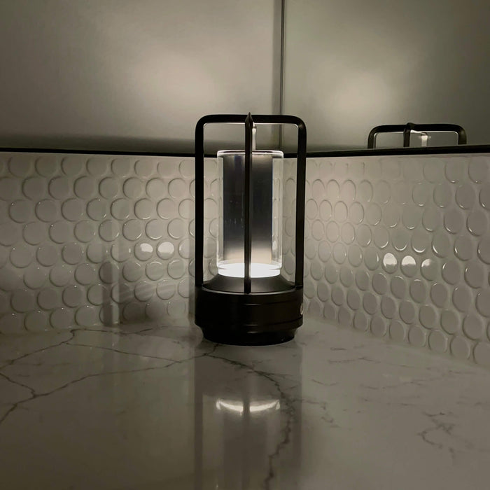 Cordless Crystal Table Lamp