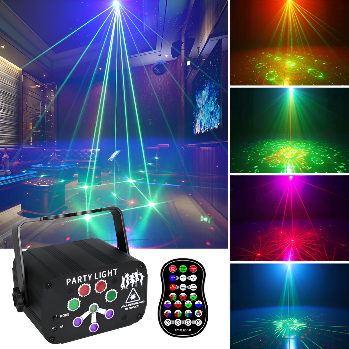 Mini Portable Nightclub Light Projector