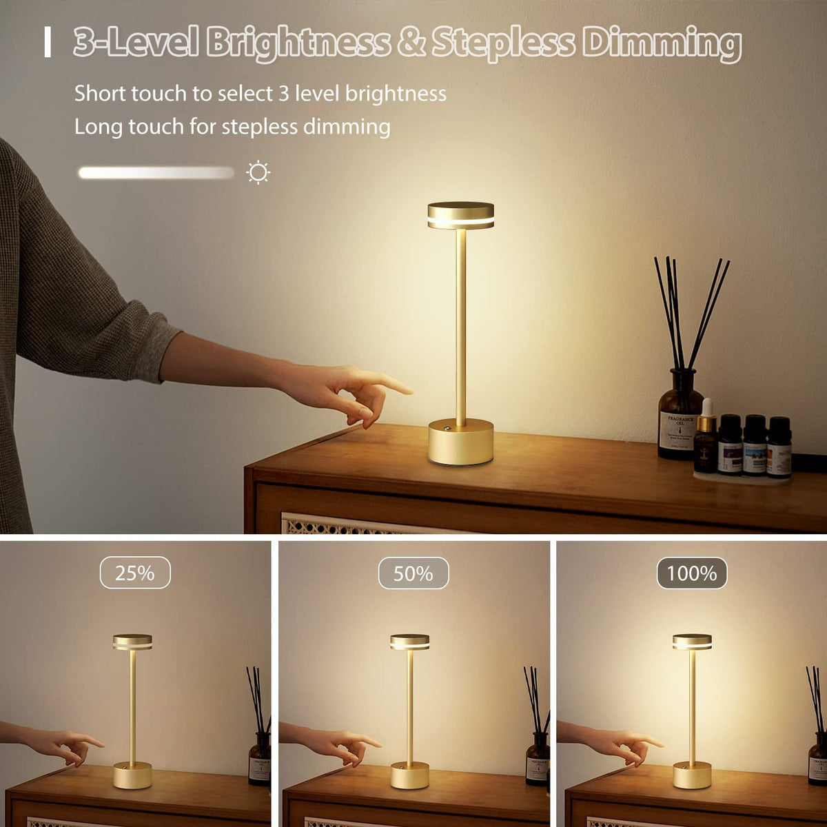 Cordless Table Lamp