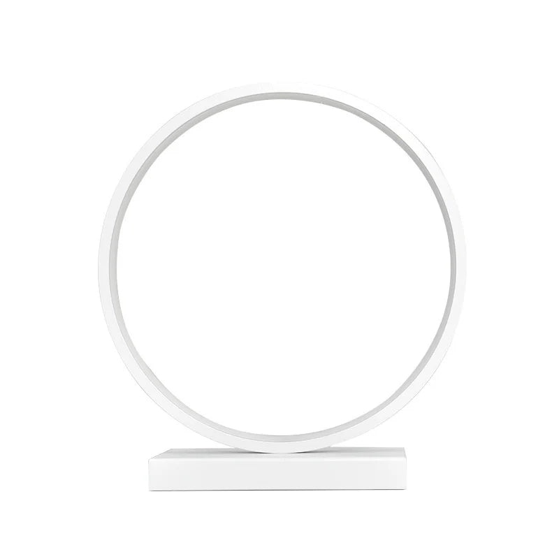 Circle LED Nightstand Lamp