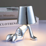 Muse Thinker Little Man Rechargeable Table Lamp
