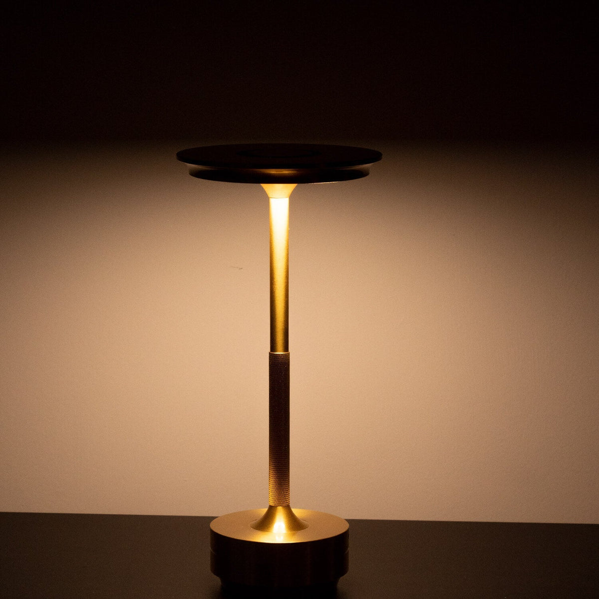 Metallic Cordless Table Lamp