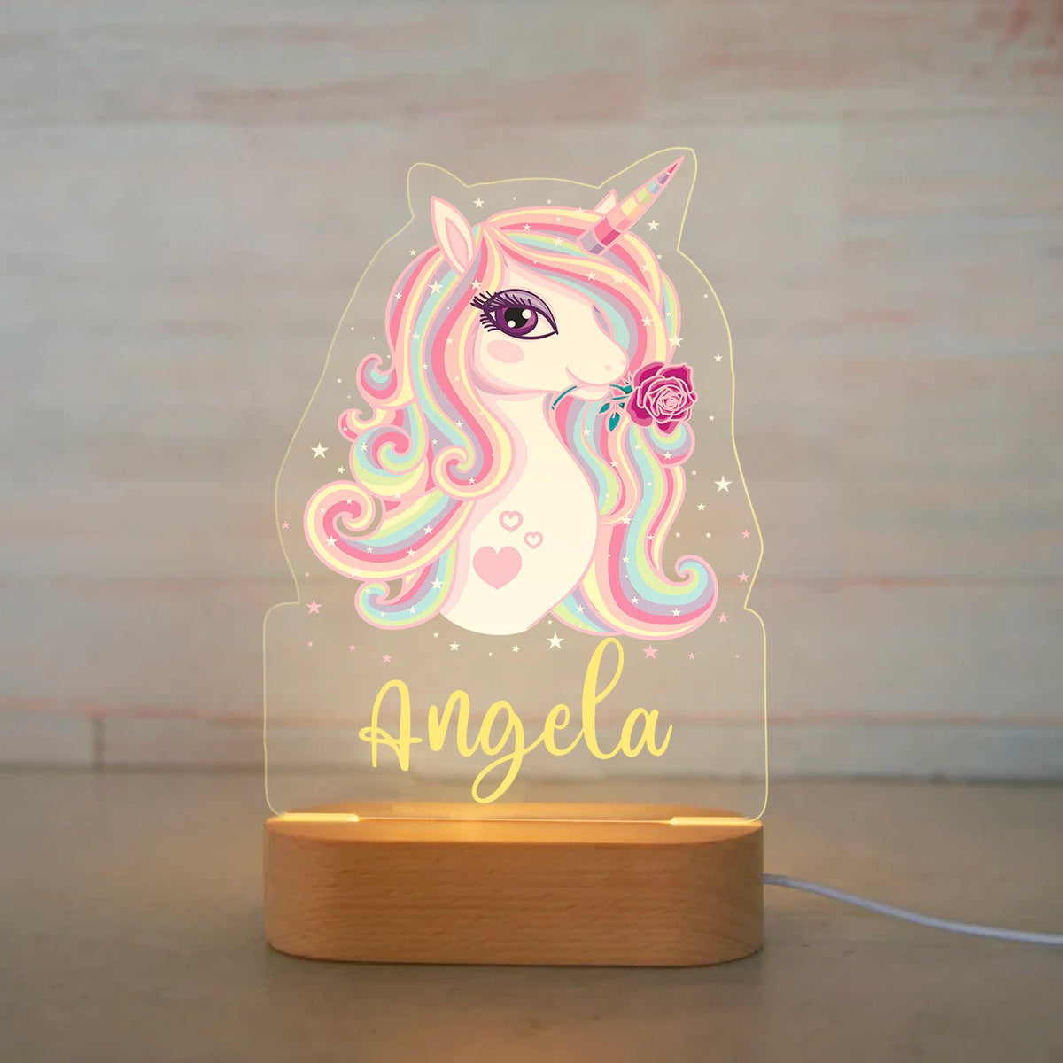 Personalized Name Animals Night Lights