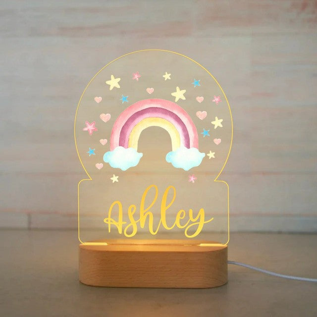 Personalized Name Animals Night Lights