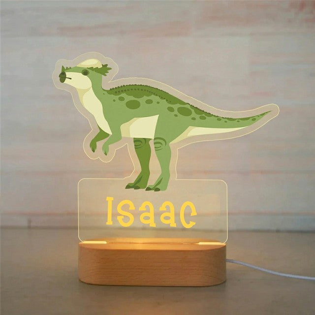 Personalized Name Animals Night Lights