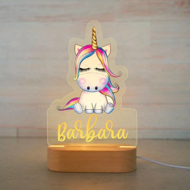 Personalized Name Animals Night Lights