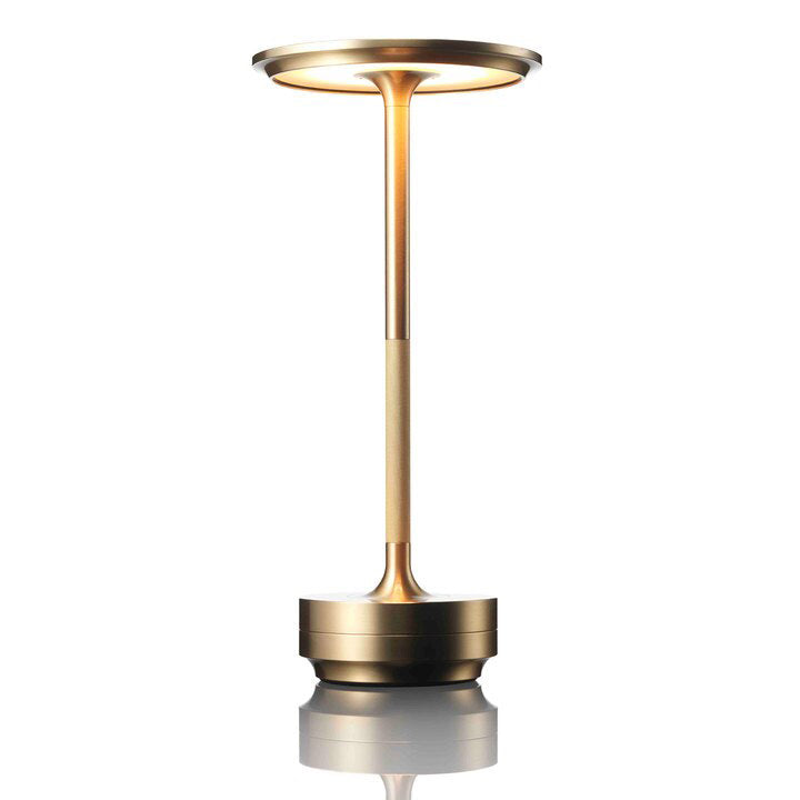 Metallic Cordless Table Lamp