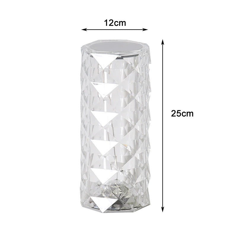 Modern Crystal Base Table Lamps For Bedroom