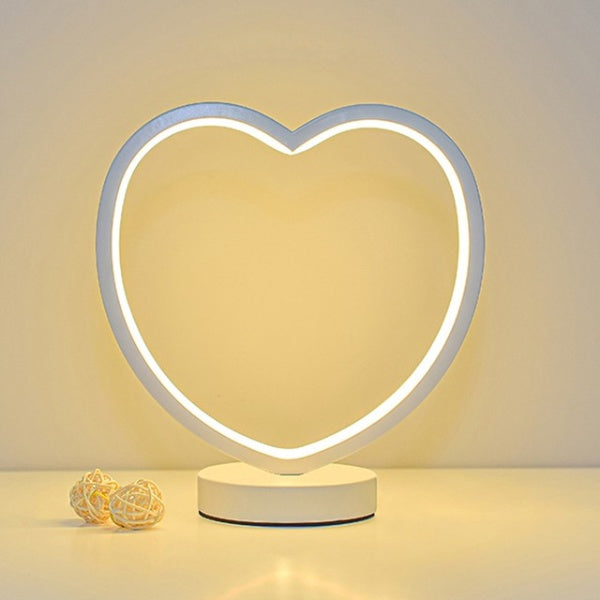 Circle LED Nightstand Lamp