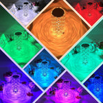 Modern Crystal Base Table Lamps For Bedroom