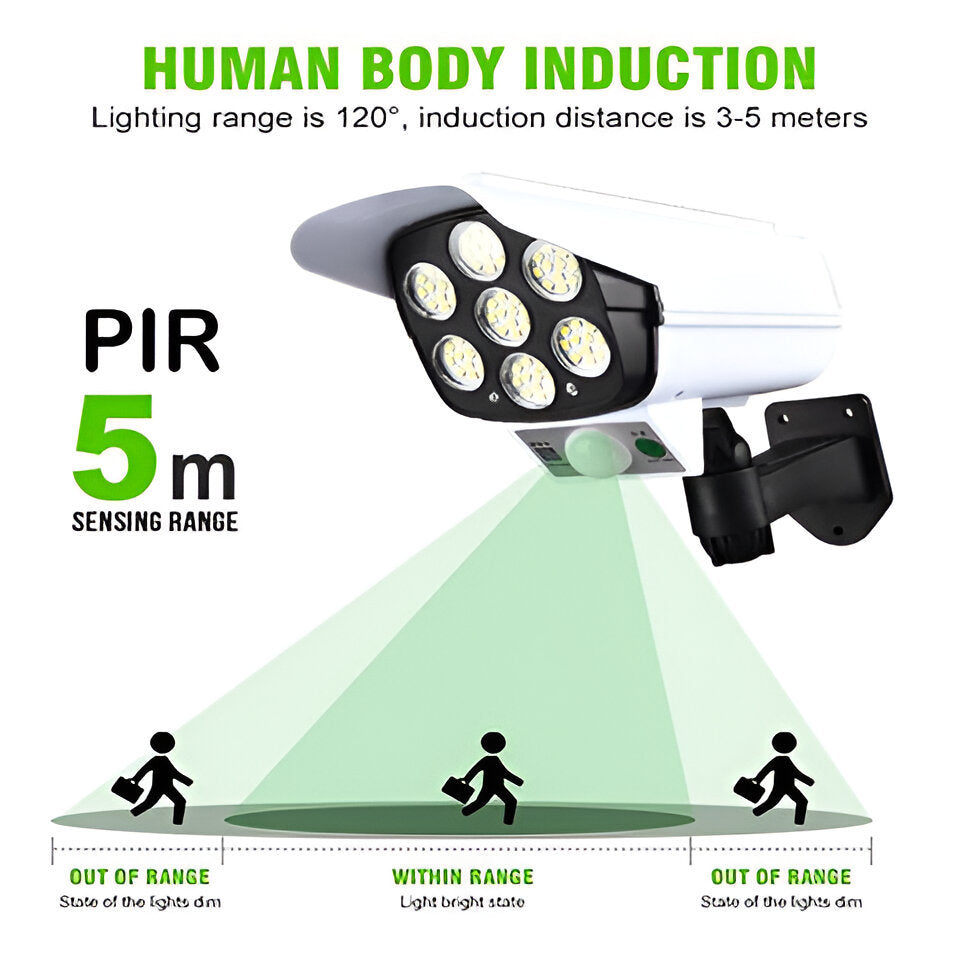 Solar Outdoor Bright Flood Lights With Remote And Motion Sensor