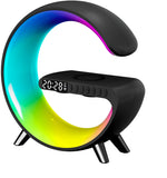4-in-1 Alarm Clock, Mood Light, Speaker And Wireless Charger