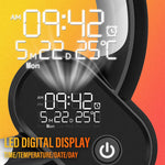 Q Smart Lamp - 3-in-1 Alarm Clock, Mood Light And Speaker