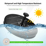 Floating Led Solar Powered Water Fountain